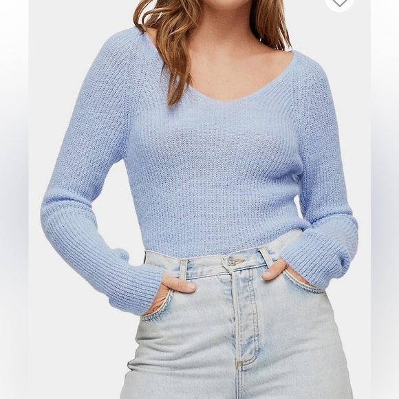 Mango Sweaters - Mango Rib-Knit V-Neck Sweater